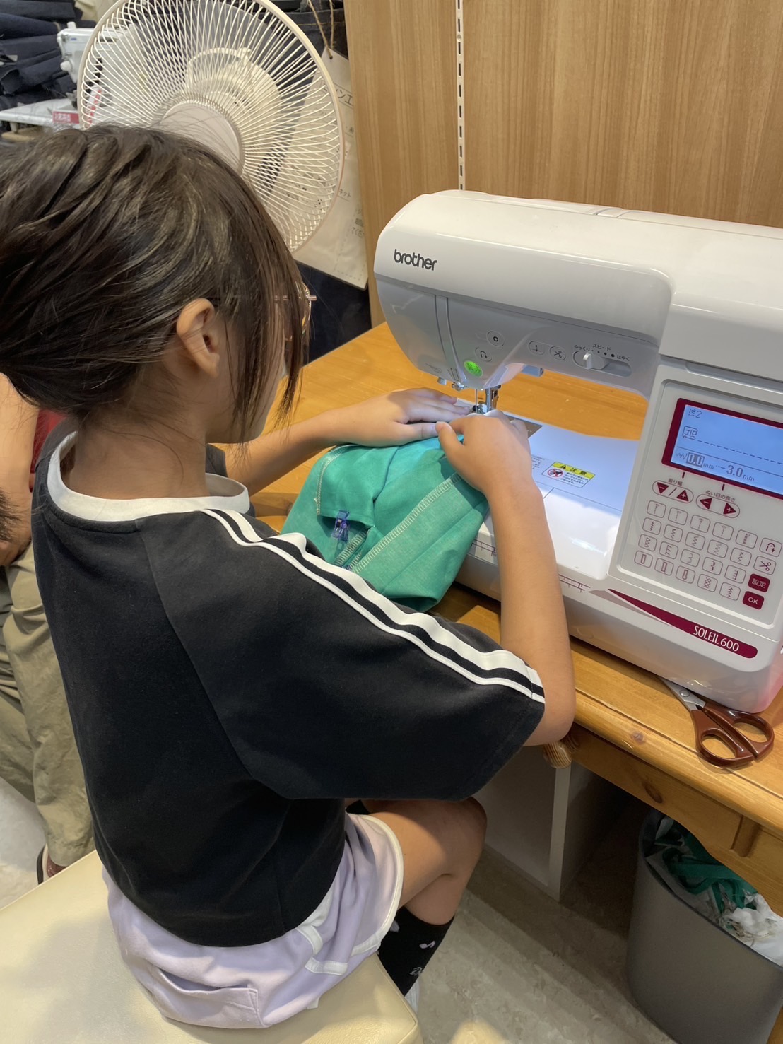 ソーイング教室(シューズ入れ)01