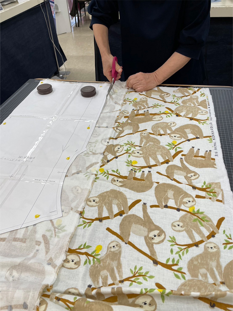 ソーイング教室(ブラウス作り)01