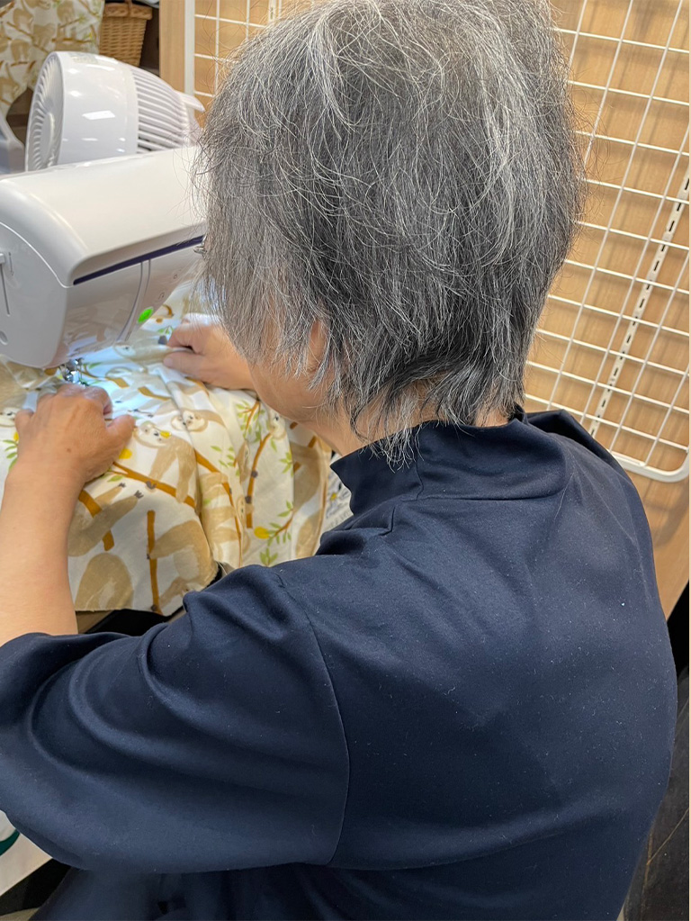 ソーイング教室(ブラウス作り)02