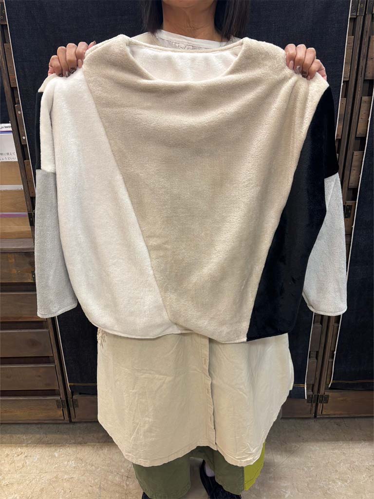 ソーイング教室(フリース生地のトップス)10