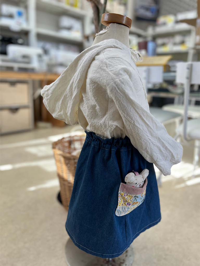 ソーイング教室(子供服パーカーとスカート)02