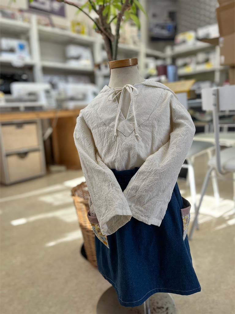 ソーイング教室(子供服パーカーとスカート)03