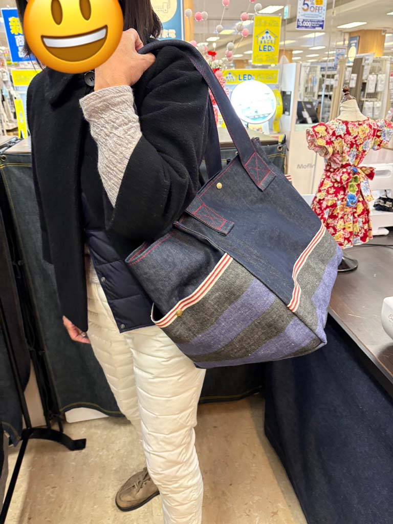 ソーイング教室（デニムバック作り）02