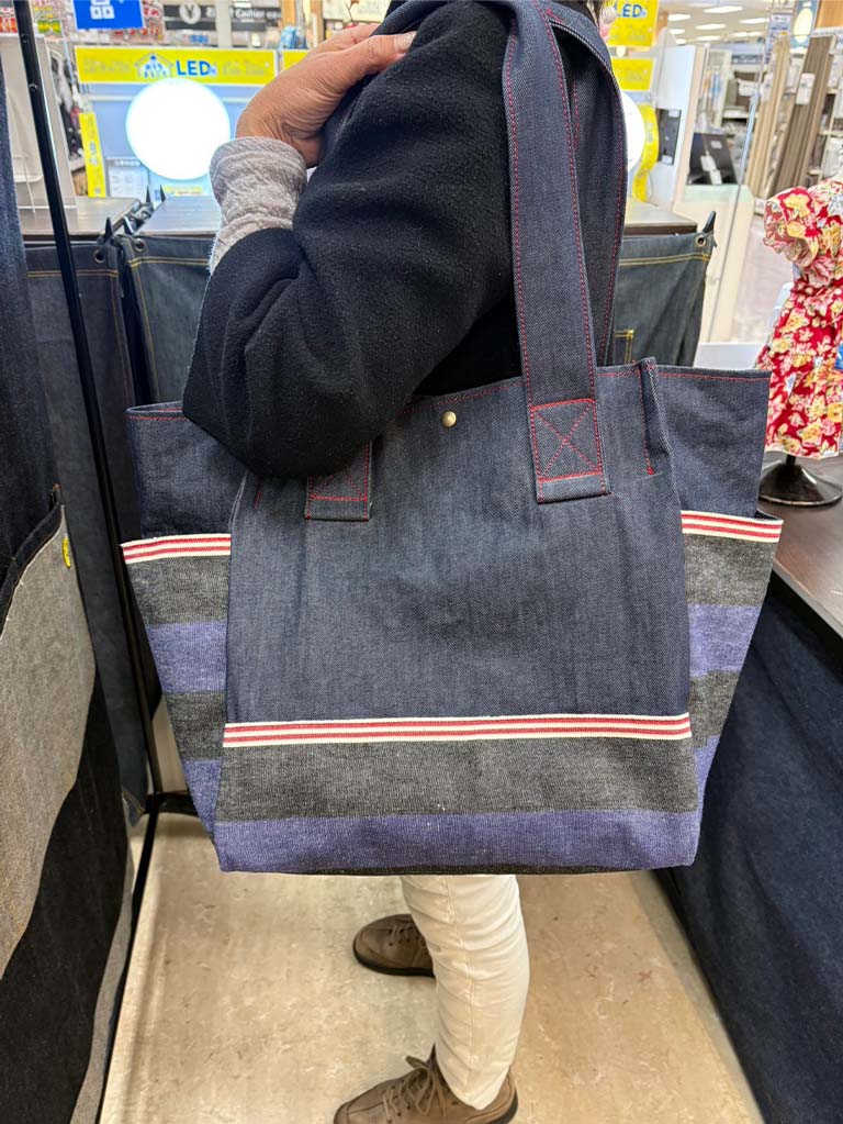 ソーイング教室（デニムバック作り）03