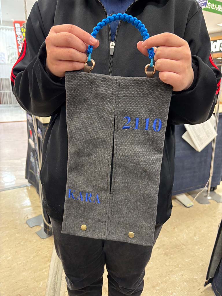 ソーイング教室(中学生さんのデニムのティシュカバー作り)06