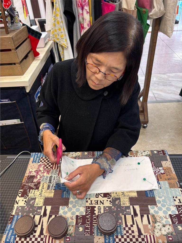 ソーイング教室(頒布バック作り)01