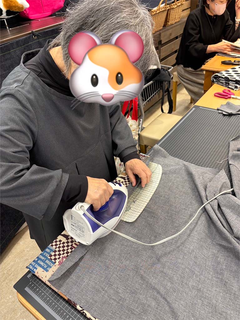 ソーイング教室(ビックブラウス)05