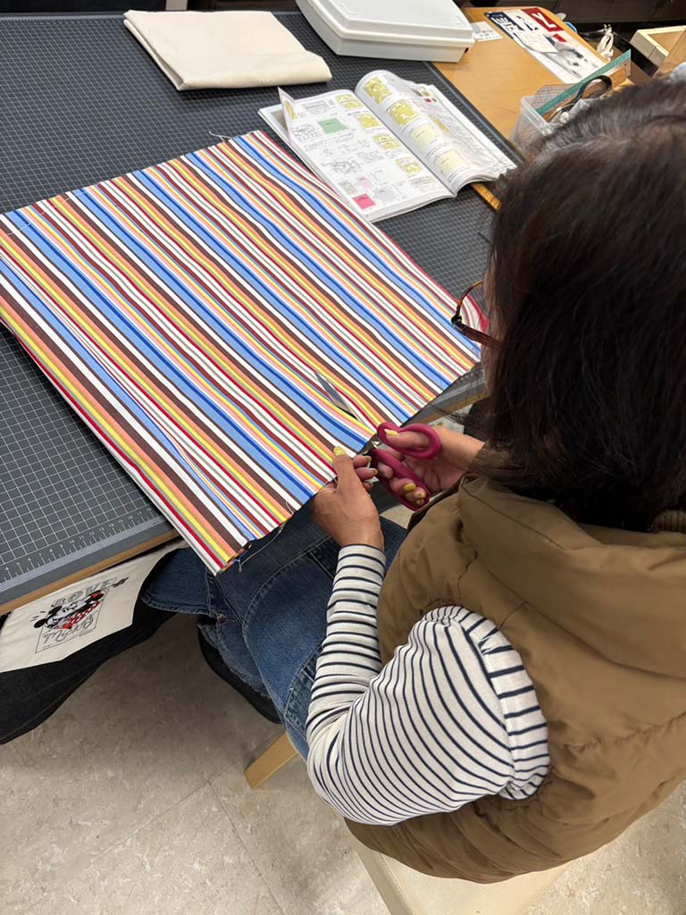 ソーイング教室（ショルダーポーチ）01