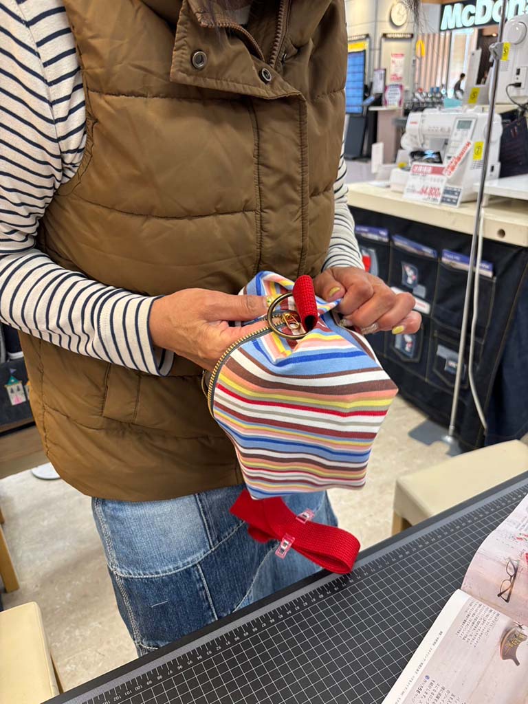 ソーイング教室（ショルダーポーチ）03